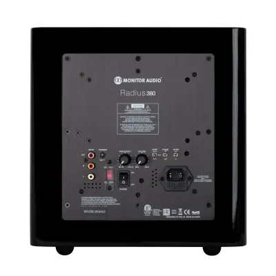 MONITOR AUDIO Radius 380 Black Gloss MONITOR AUDIO Radius 380 Black Gloss