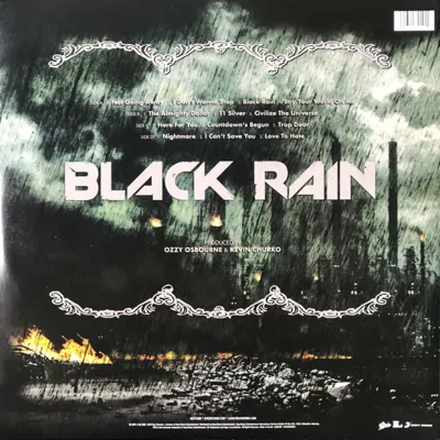 Вініловий диск Ozzy Osbourne: Black Rain -Reissue /2LP Вініловий диск Ozzy Osbourne: Black Rain -Reissue /2LP
