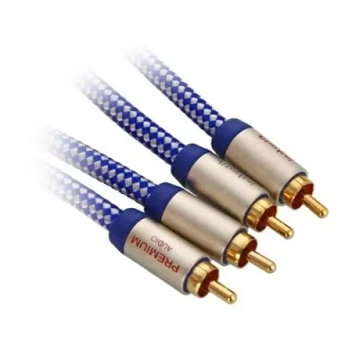 Inakustik Premium Audio Stereo RCA 0,75m Inakustik Premium Audio Stereo RCA 0,75m