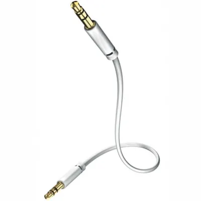 Inakustik Star 3,5mm Mini Jack - 3,5mm Mini Jack 0,5m white Inakustik Star 3,5mm Mini Jack - 3,5mm Mini Jack 0,5m white
