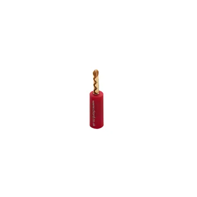 CHORD Banana Plug - Screw Type, Red (Z)
