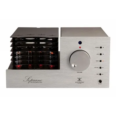Synthesis SOPRANO lntegrated stereo tube amplifier Silver