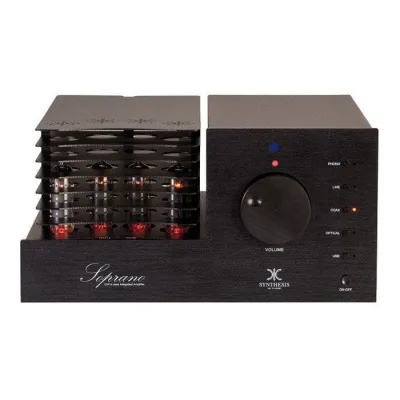 Synthesis SOPRANO lntegrated stereo tube amplifier Black