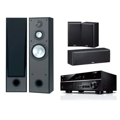 Yamaha Kino SYSTEM 485 (RX-V485  NS-8390  NS-P51) Black