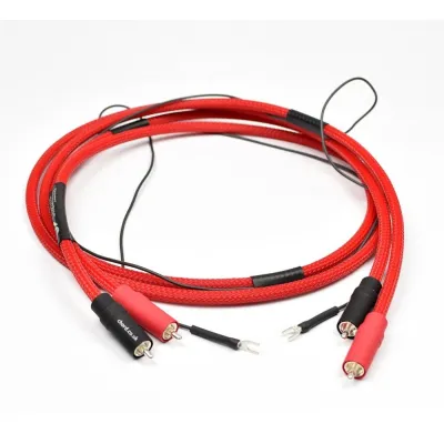 CHORD Shawline 2RCA to 2RCA Turntable (with fly lead) 1.2m CHORD Shawline 2RCA to 2RCA Turntable (with fly lead) 1.2m