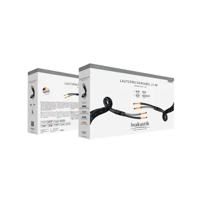 Inakustik Exzellenz LS-40 Set 2 x 3m Easy Plug SW Inakustik Exzellenz LS-40 Set 2 x 3m Easy Plug SW
