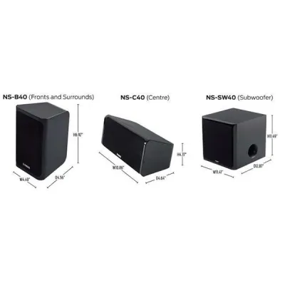 Yamaha NS-P40 Black