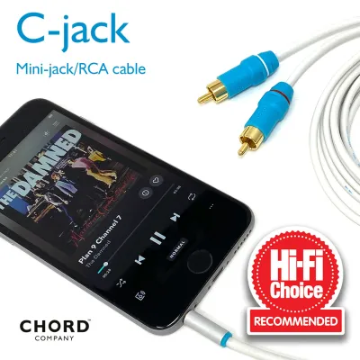 CHORD C-Jack 3.5mm Stereo to 2RCA 0.75m CHORD C-Jack 3.5mm Stereo to 2RCA 0.75m