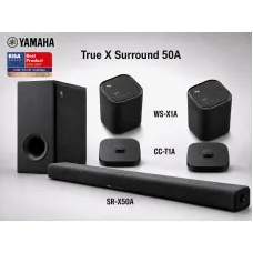 Yamaha True X Surround 50A (SR-X50A, 2xWS-X1A, 2xCC-T1A) Carbon Gray