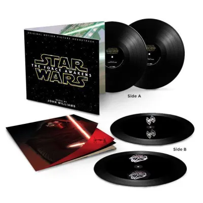 Вініловий диск LP Star Wars - The Force Awakens Hologram DLP Вініловий диск LP Star Wars - The Force Awakens Hologram DLP