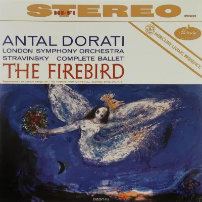 Вініловий диск LP Stravinsky - The Firebird Suite Вініловий диск LP Stravinsky - The Firebird Suite