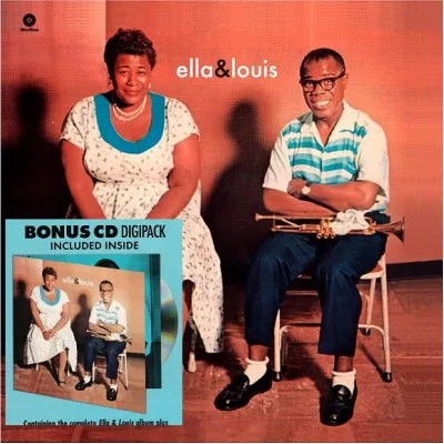 Вініловий диск Ella Fitzgerald & Louis Armstrong: Ella & Louis -Lp+Cd /2LP Вініловий диск Ella Fitzgerald & Louis Armstrong: Ella & Louis -Lp+Cd /2LP