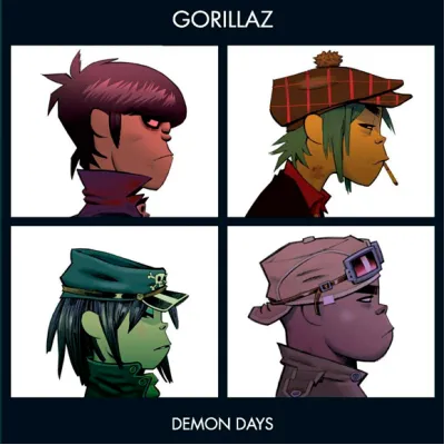Вініловий диск Gorillaz: Demon Days -Reissue /2LP Вініловий диск Gorillaz: Demon Days -Reissue /2LP