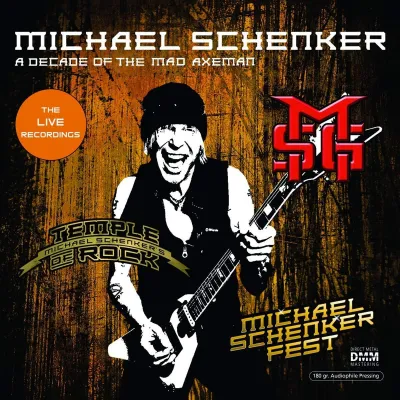 Вініловий диск Schenker,Michael: A Decade (Studio) Вініловий диск Schenker,Michael: A Decade (Studio)