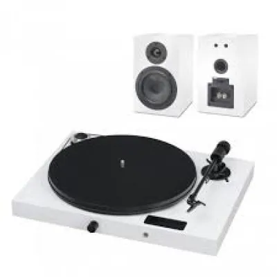 Pro-Ject Set Jukebox E1 + Speaker Box 5 White/White