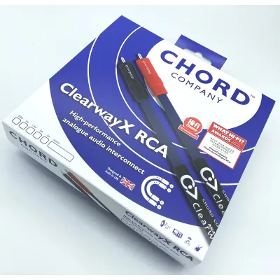 CHORD ClearwayX 2RCA to 2RCA 1m CHORD ClearwayX 2RCA to 2RCA 1m
