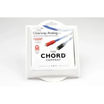 CHORD ClearwayX 2RCA to 2RCA Turntable (with fly lead) 1.2m