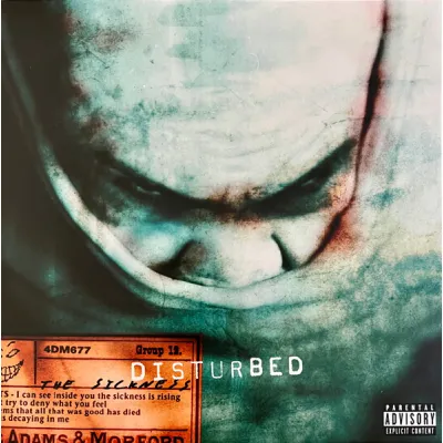 Вініловий диск Disturbed: Sickness Вініловий диск Disturbed: Sickness