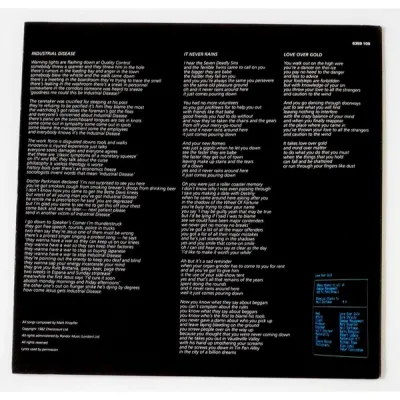 Вініловий диск Dire Straits: Love Over Gold -Rsd