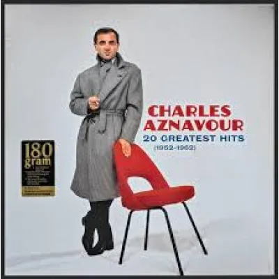 Вініловий диск Charles Aznavour: 20 Greatest Hits (1952-1962) Вініловий диск Charles Aznavour: 20 Greatest Hits (1952-1962)
