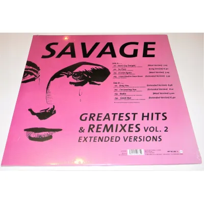Вініловий диск Savage: Greatest Hits & Remixes II Вініловий диск Savage: Greatest Hits & Remixes II