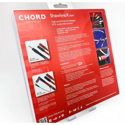 CHORD ShawlineX 2RCA to 2RCA 2m CHORD ShawlineX 2RCA to 2RCA 2m