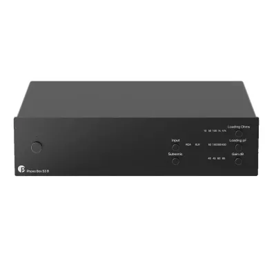 Pro-Ject Phono Box S3 B Black Pro-Ject Phono Box S3 B Black