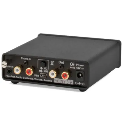 Pro-Ject Phono Box USB V Black Pro-Ject Phono Box USB V Black