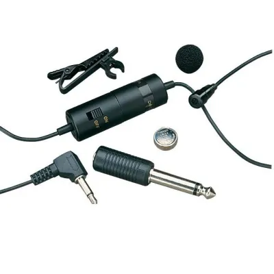 Audio-Technica ATR3350x Omnidirectional Condenser Clip-On Microphone Audio-Technica ATR3350x Omnidirectional Condenser Clip-On Microphone
