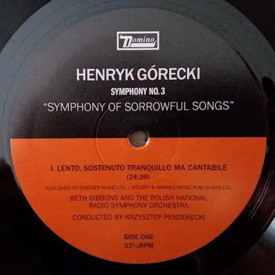 Вініловий диск Beth Gibbons & Henryk Gorecki: Symphony No. 3 Вініловий диск Beth Gibbons & Henryk Gorecki: Symphony No. 3