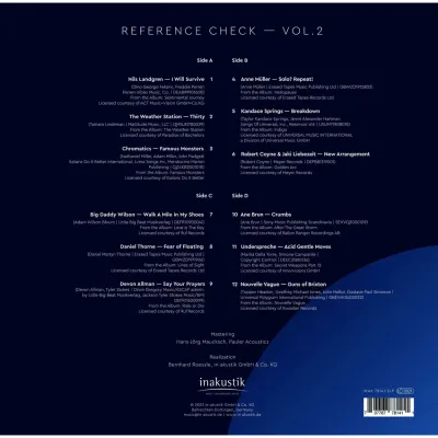 Вініловий диск Various: Canton Reference Check - Vol.2 /2LP Вініловий диск Various: Canton Reference Check - Vol.2 /2LP
