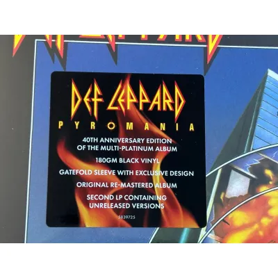 Вініловий диск Def Leppard: Pyromania /2LP Вініловий диск Def Leppard: Pyromania /2LP