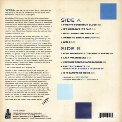 Вініловий диск Joe Bonamassa: Blues Deluxe Vol.2 Вініловий диск Joe Bonamassa: Blues Deluxe Vol.2