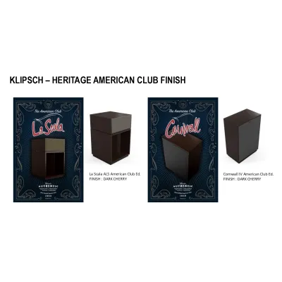 Klipsch Cornwall IV American Club Ed. Dark Cherry Klipsch Cornwall IV American Club Ed. Dark Cherry