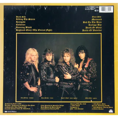 Вініловий диск Running Wild: Death Or Glory /2LP