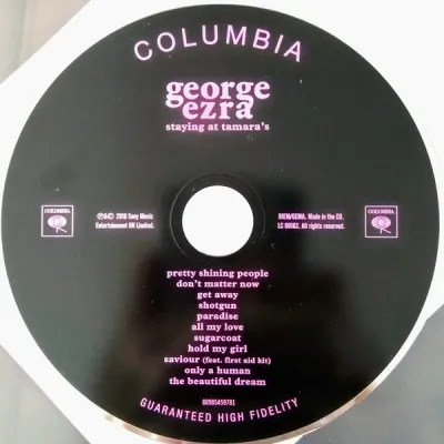 Вініловий диск George Ezra: Staying At Tamara's-LP+CD (180g) /2LP Вініловий диск George Ezra: Staying At Tamara's-LP+CD (180g) /2LP