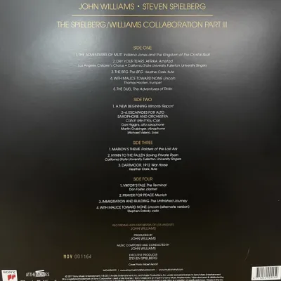 Вініловий диск 2LP John Williams: Spielberg/Williams III -C (180g) Вініловий диск 2LP John Williams: Spielberg/Williams III -C (180g)