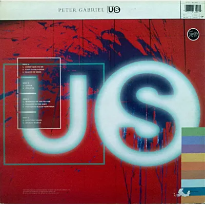 Вініловий диск 2LP Peter Gabriel: US Вініловий диск 2LP Peter Gabriel: US