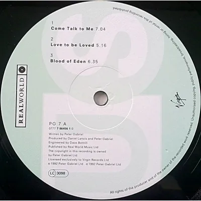 Вініловий диск 2LP Peter Gabriel: US