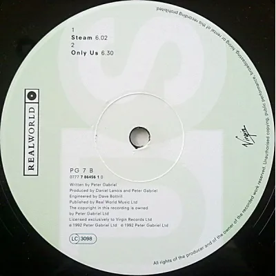 Вініловий диск 2LP Peter Gabriel: US Вініловий диск 2LP Peter Gabriel: US