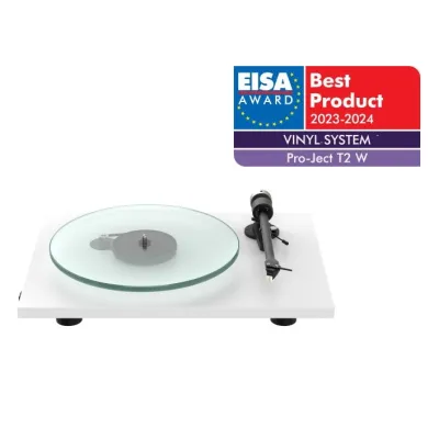 Pro-Ject T2 W Rainier Satin White Pro-Ject T2 W Rainier Satin White
