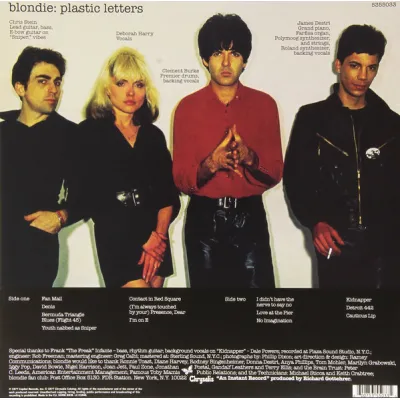 Вініловий диск Blondie: Plastic Letters