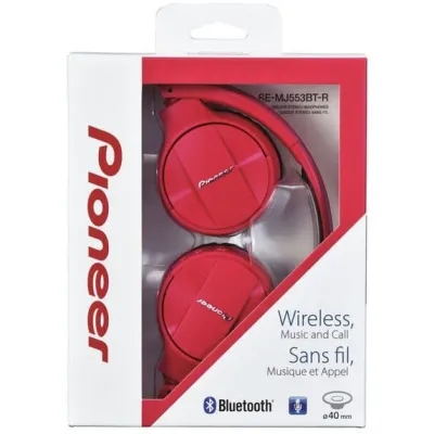 Pioneer SE-MJ553BT Red