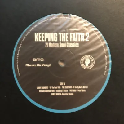 Вініловий диск V/A: Keeping The Faith 2-Clrd (180g) /2LP