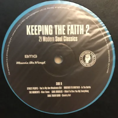 Вініловий диск V/A: Keeping The Faith 2-Clrd (180g) /2LP Вініловий диск V/A: Keeping The Faith 2-Clrd (180g) /2LP