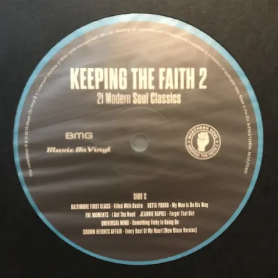 Вініловий диск V/A: Keeping The Faith 2-Clrd (180g) /2LP Вініловий диск V/A: Keeping The Faith 2-Clrd (180g) /2LP