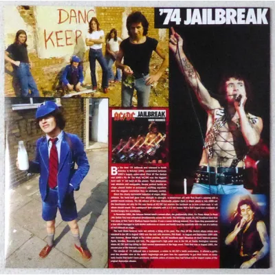 Вініловий диск AC/DC: 74 Jailbreak
