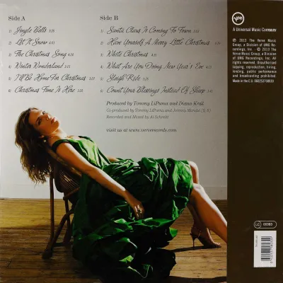 Вініловий диск Diana Krall: ChristmasSongs Вініловий диск Diana Krall: ChristmasSongs