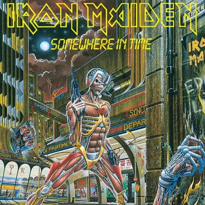 Вініловий диск Iron Maiden: Somewhere In Time Вініловий диск Iron Maiden: Somewhere In Time