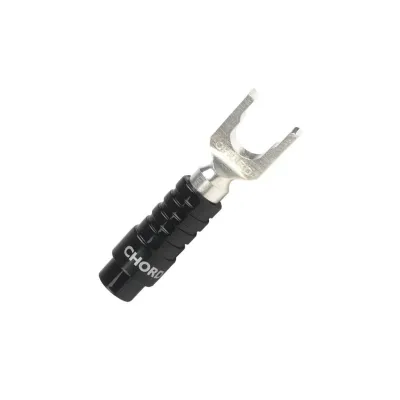 CHORD ChordOhmic ChorAlloy Spade SHORT CRIMP & Black ABS Cap CHORD ChordOhmic ChorAlloy Spade SHORT CRIMP & Black ABS Cap